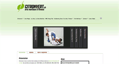 Desktop Screenshot of citronvert.ch